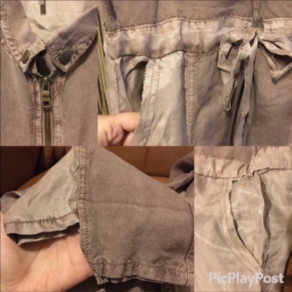 Yfb Clothing Linette Linen-blend Jumpsuit in Teak - Picture 4 of 8